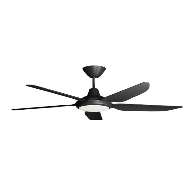 Airborne Storm LED Light 5 Blade DC Ceiling Fan with Remote Control  STO-5XX-XX-L