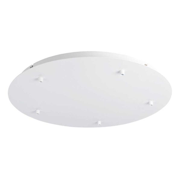 Eglo White 5 Light Pendant Ceiling Plate