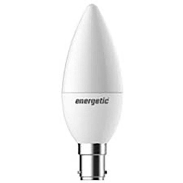 Energetic SupValue Candle Frost Dimmable 6W 6500K Daylight LED Globe B15 122154C
