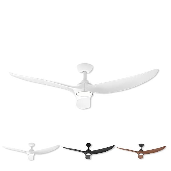Evolve EC/DC Motor Ceiling Fan with Remote & LED Light by Hunter Pacific E36XL