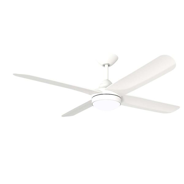 Hunter Pacific X-Over DC 4 Blade ABS Ceiling Fan with Wall Control with 18W LED Light XOL30XX