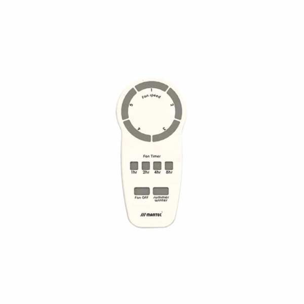 Remote Control Only to suit the Martec DC No Light Ceiling Fans DCTRANSNL