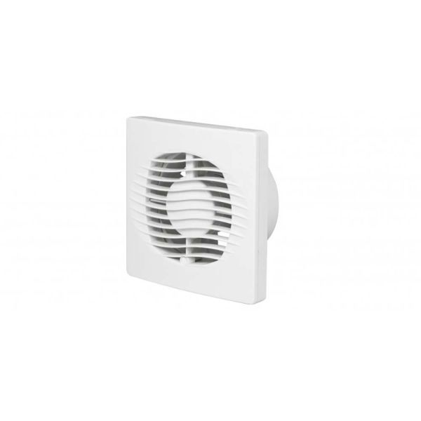 Ventair All Purpose Wall or Ceiling Exhaust Fan with Run-on Timer White