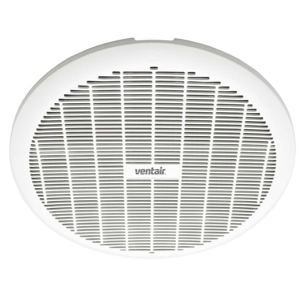 Ventair Gyro Exhaust Fan Round White Grille